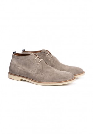 LLOYD INGHAM Stiefeletten Herren Grau | XJP062459