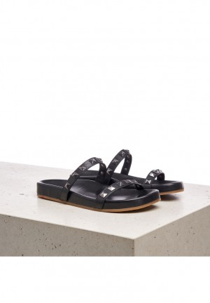 LLOYD PANTOLETTE Sandalen Damen Schwarz | VIR490532