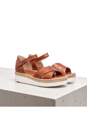 LLOYD SANDALE Sandalen Damen Braun | BVW463985