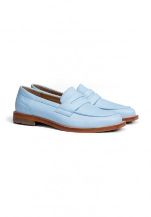 LLOYD SLIPPER Halbschuhe Damen Blau | WSK208673