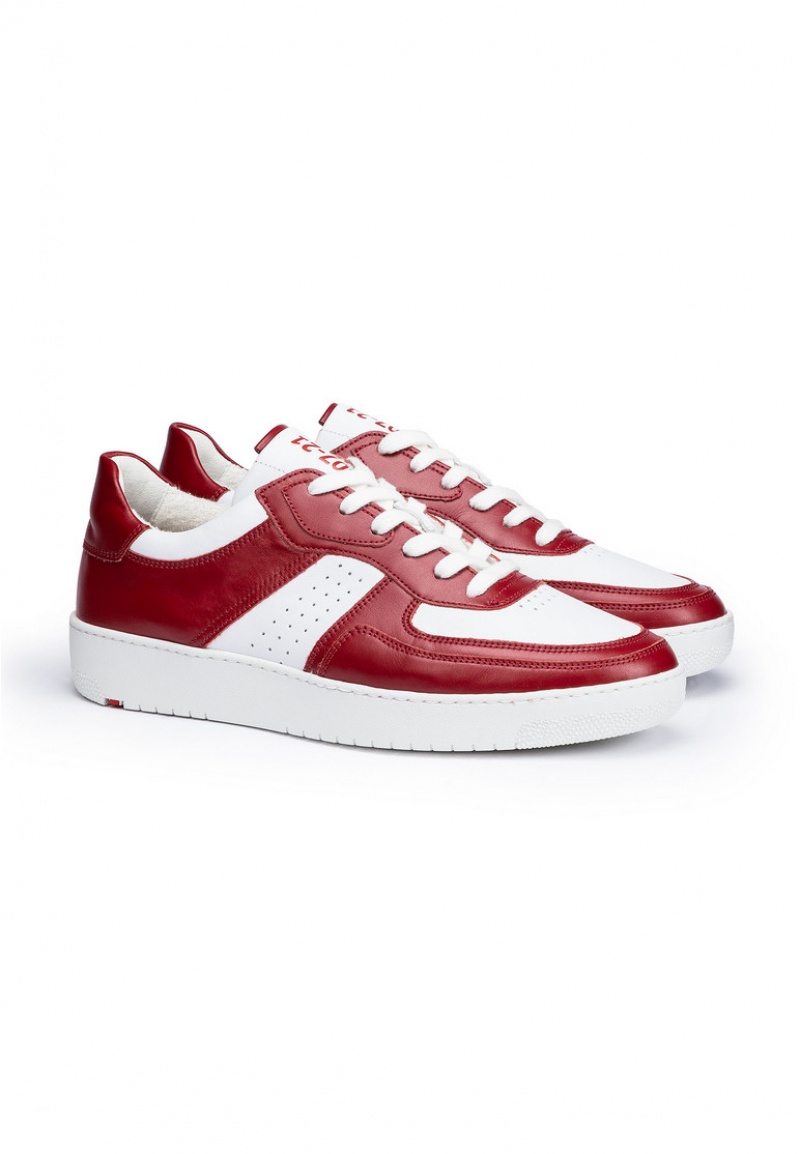 LLOYD ALTO Sportschuhe Herren Weiß Rot | XGA076534