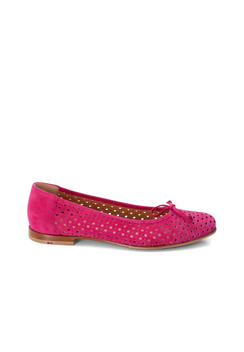 LLOYD BALLERINA Halbschuhe Damen Rot | QYU378596