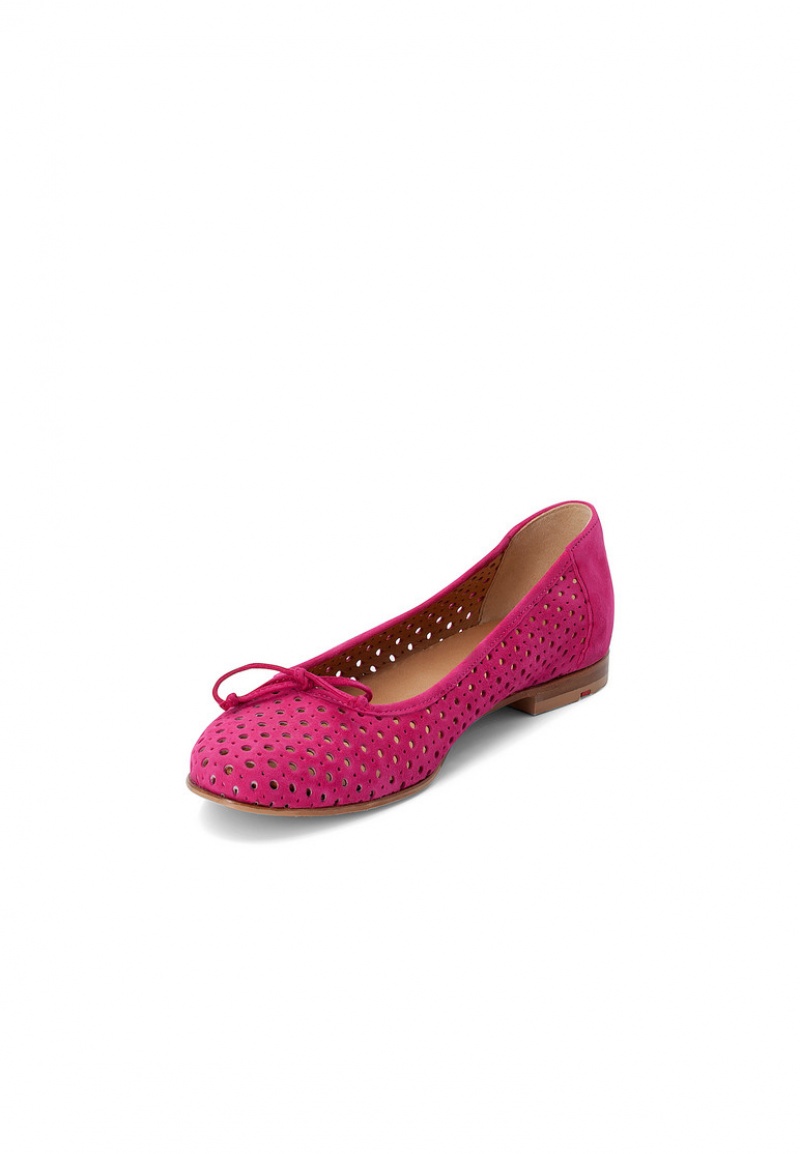 LLOYD BALLERINA Halbschuhe Damen Rot | QYU378596