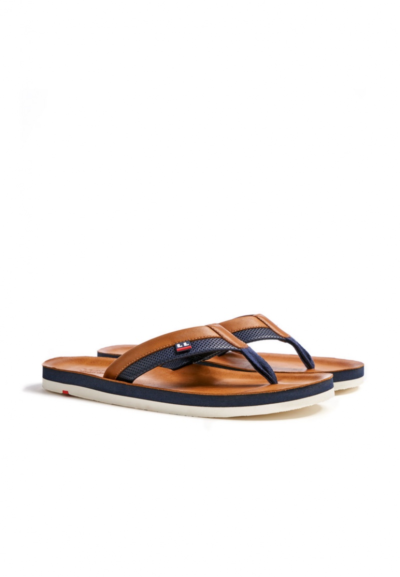 LLOYD FLIP FLOP Sandalen Herren Braun | YXG935184