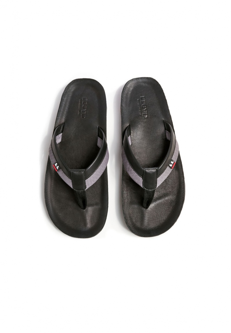 LLOYD FLIP FLOP Sandalen Herren Schwarz | DFH016375