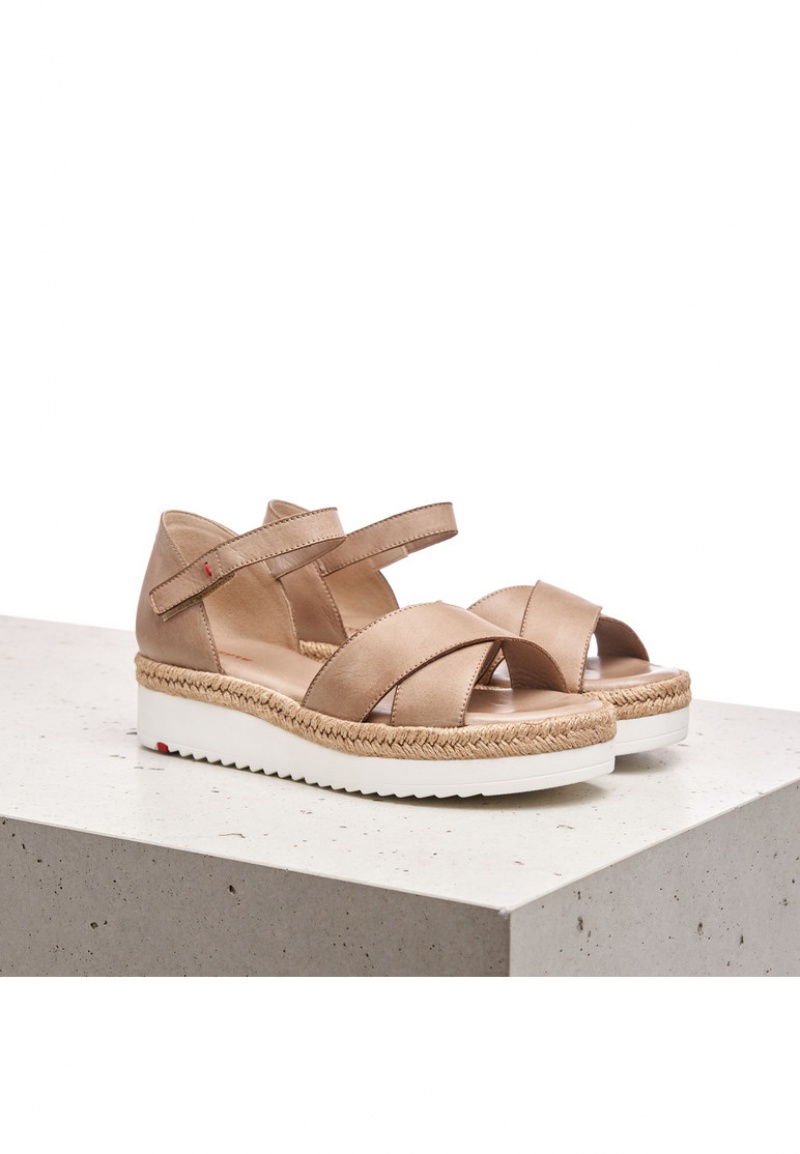 LLOYD SANDALE Sandalen Damen Beige | DQJ147963