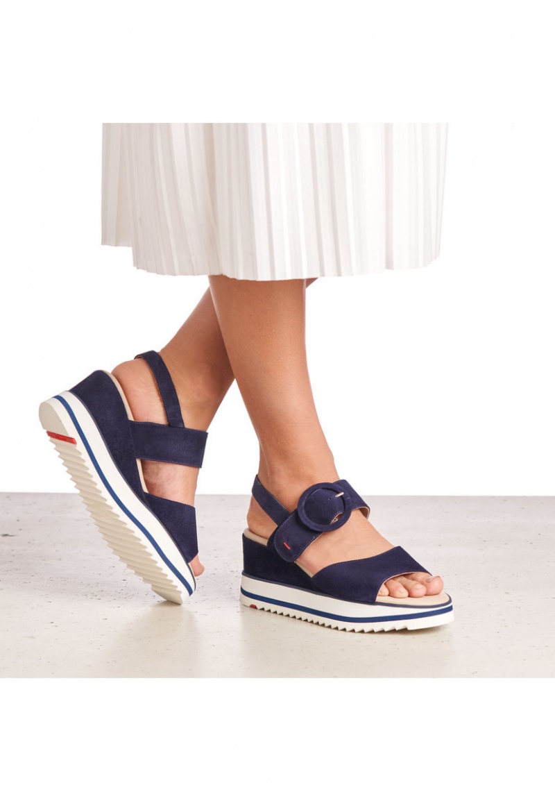 LLOYD SANDALE Sandalen Damen Blau | OLB605792