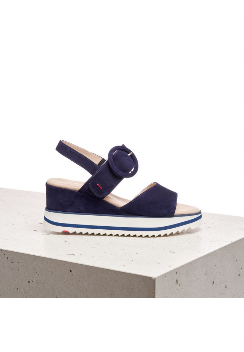 LLOYD SANDALE Sandalen Damen Blau | OLB605792