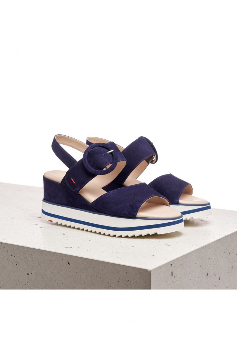 LLOYD SANDALE Sandalen Damen Blau | OLB605792