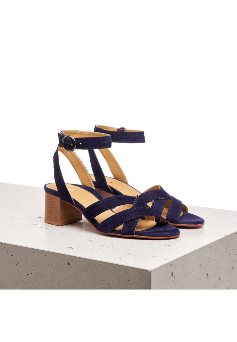 LLOYD SANDALE Sandalen Damen Blau | POQ864095