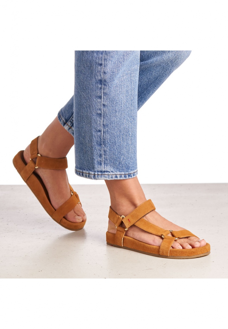 LLOYD SANDALE Sandalen Damen Braun | GCP613458