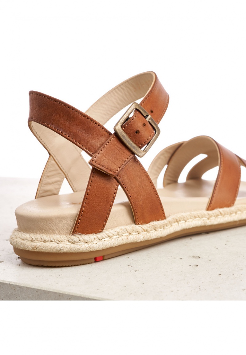 LLOYD SANDALE Sandalen Damen Braun | IQU490638