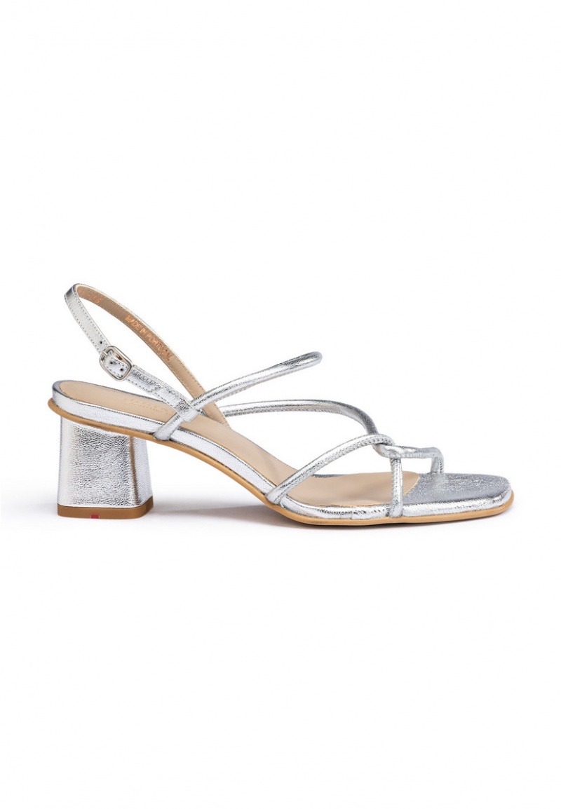 LLOYD SANDALS Sandalen Damen Silber | ITP280435