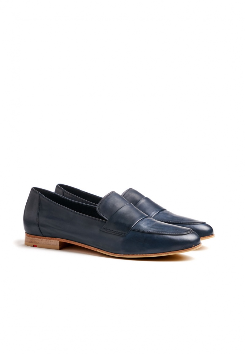 LLOYD SLIPPER Halbschuhe Damen Blau | GBS510927