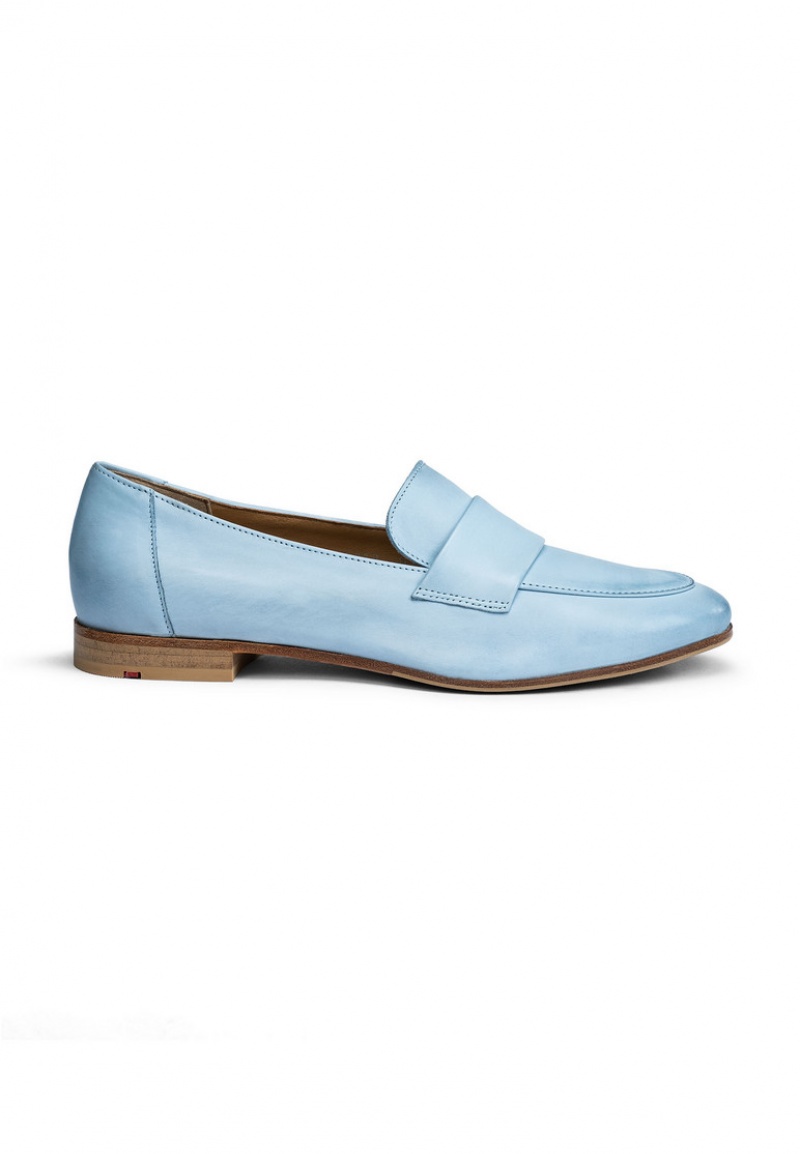 LLOYD SLIPPER Halbschuhe Damen Blau | SDG209143