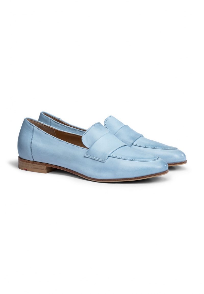 LLOYD SLIPPER Halbschuhe Damen Blau | SDG209143