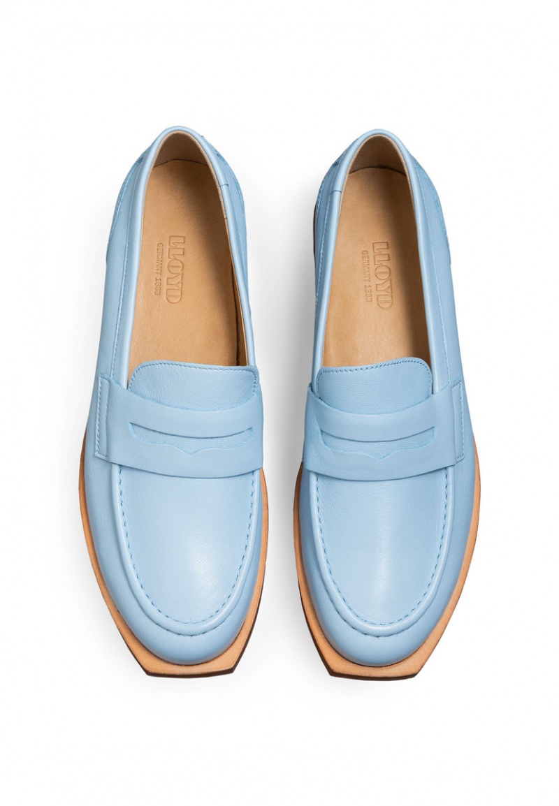 LLOYD SLIPPER Halbschuhe Damen Blau | WSK208673