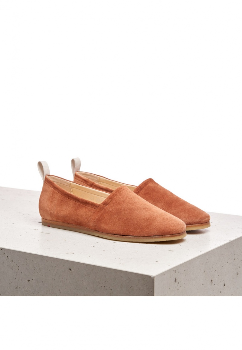 LLOYD SLIPPER Halbschuhe Damen Braun | HWZ410632