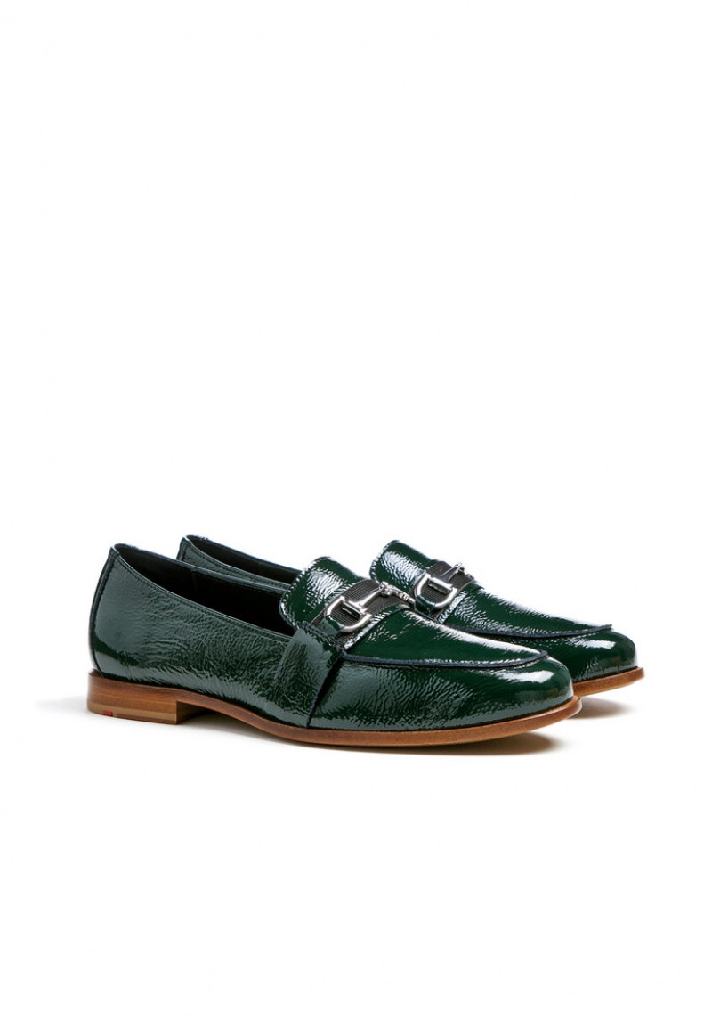 LLOYD SLIPPER Halbschuhe Damen Grün | ERL762341