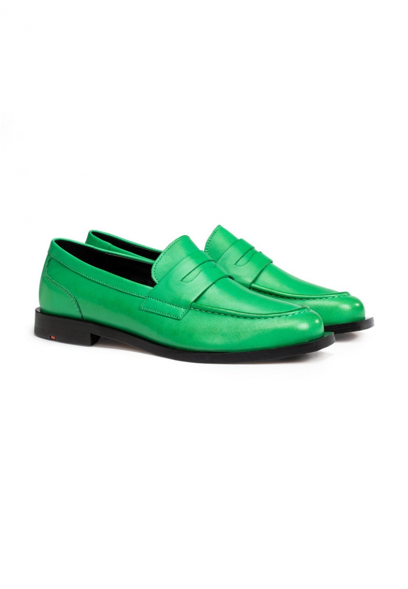 LLOYD SLIPPER Halbschuhe Damen Grün | HLR190346