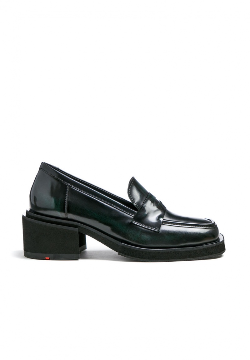 LLOYD SLIPPER Halbschuhe Damen Grün | KMT570246