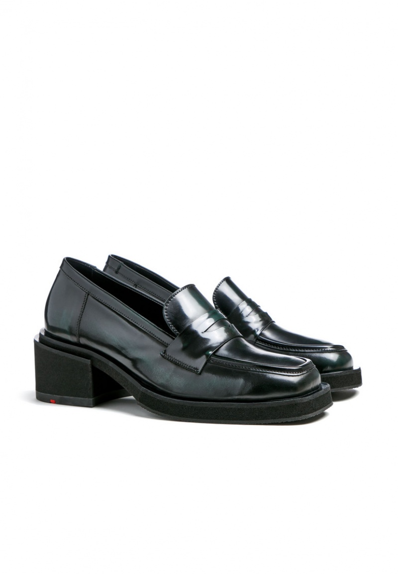 LLOYD SLIPPER Halbschuhe Damen Grün | KMT570246