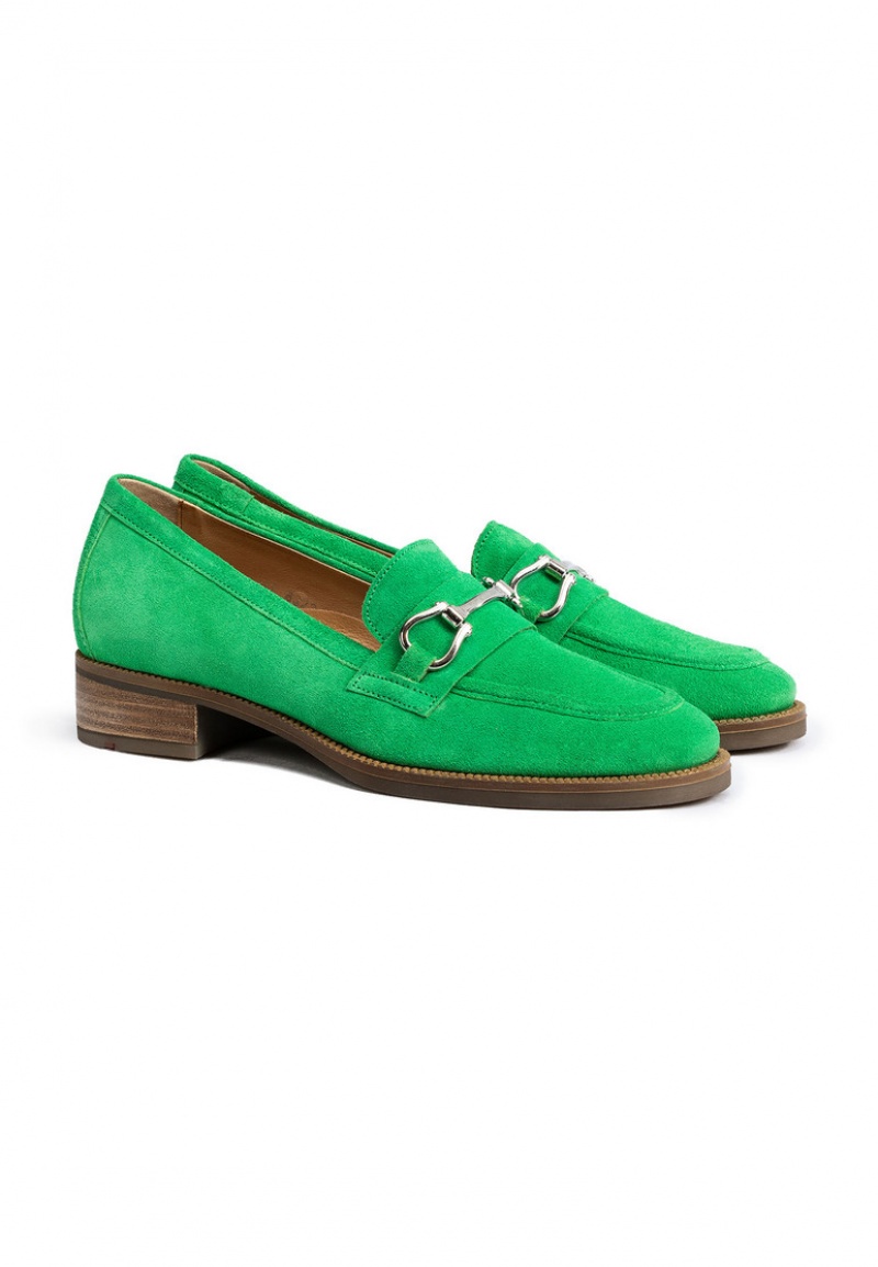 LLOYD SLIPPER Halbschuhe Damen Grün | LJO318654