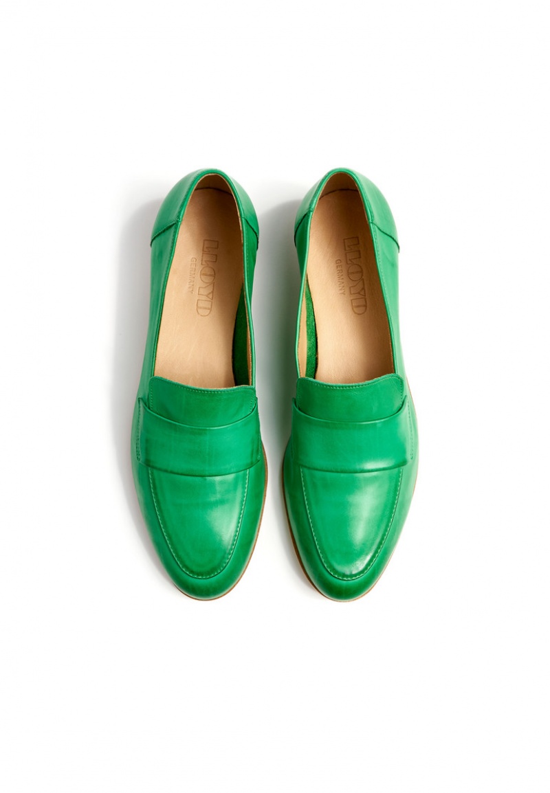 LLOYD SLIPPER Halbschuhe Damen Grün | TYA196235