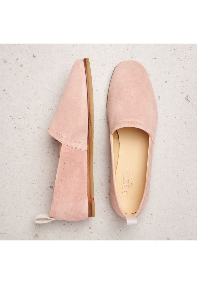 LLOYD SLIPPER Halbschuhe Damen Rosa | UCG812049