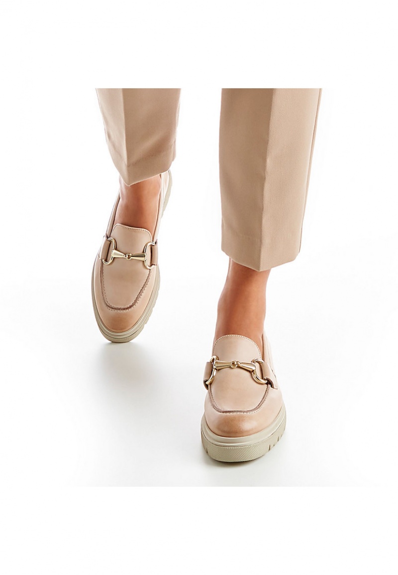 LLOYD SLIPPER Smart shoes Damen Beige | IZF604732