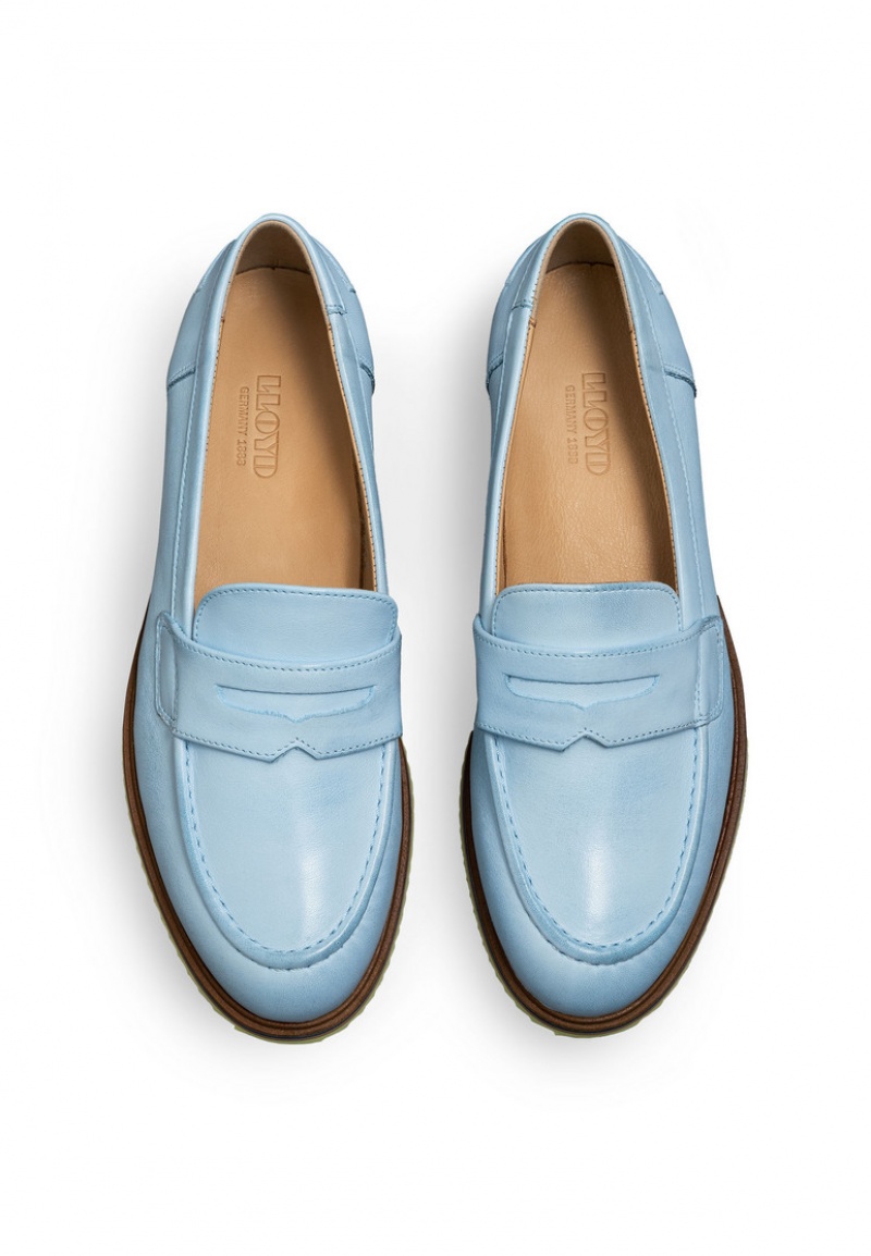 LLOYD SLIPPER Smart shoes Damen Blau | NQY759041