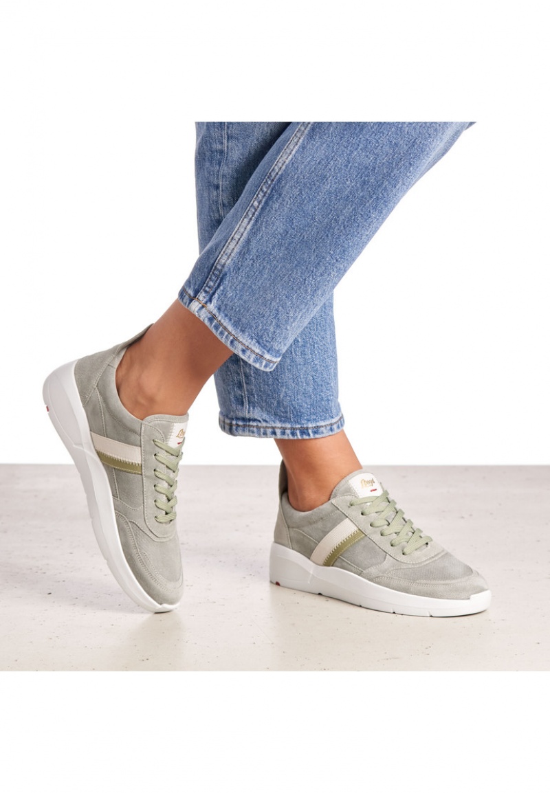 LLOYD SNEAKERS Sportschuhe Damen Grün | FWA572618