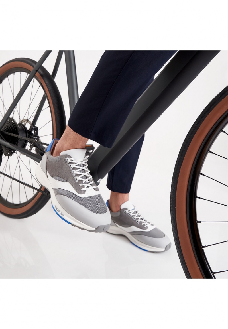 LLOYD VELO#1 Sportschuhe Herren Weiß Grau | PRW306487